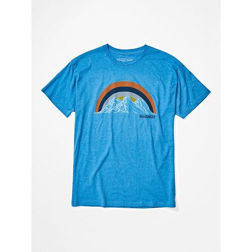 Marmot Clove Hitch T-Shirts For Mens Blue EIK061958